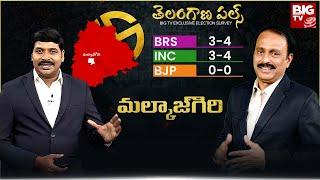 BIG TV Exclusive Election Survey 2023 : Telangana Pulse: Malkahgiri Parliamentary Constituency