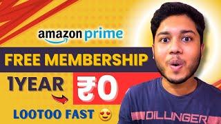 Amazon Prime Membership Free Kaise Le | How To Get 1 Year Amazon Prime Free