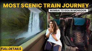 Mumbai to Goa In India's Fastest Train Vande Bharat - Full Details with Costing | Most Scenic Route