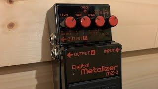 Boss MZ-2 Digital Metalizer - epic stereo tones!