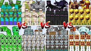 MASSIVE ARMY TOURNAMENT | Minecraft Mob Battle