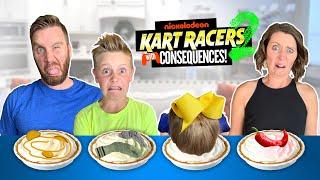 Pie Face Gaming With Consequences! (Nickelodeon Kart Racers 2: Grand Prix!) K-City Family