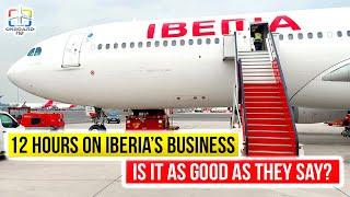 TRIP REPORT | Premiere on Iberia Business Class! | IBERIA Airbus A330-300 | Madrid to Chicago