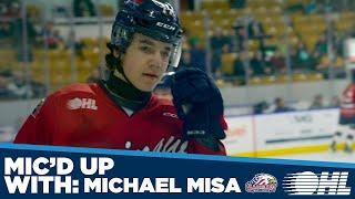 Mic’d up with Saginaw Spirit star Michael Misa