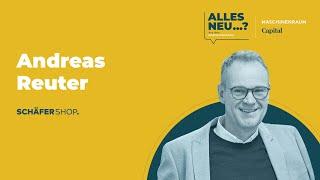 Podcast „Alles neu Aus dem Maschinenraum“ | Folge #39: Andreas Reuter von Schäfer Shop