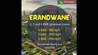 Spacious 2bhk, 3bhk, 4bhk Flat in Erandwane | 7875332121 #erandwane #punerealty