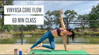 Vinyasa Core Flow | 60 min Full Body Yoga Class | Nina Jarnum