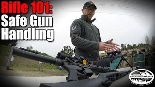 Beginners Guide to Handling Rifles Safely | Rifle 101 with Top Shot Champion Chris Cheng