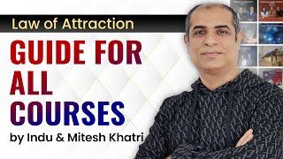 The Law of Attraction Courses Guide by Mitesh and Indu Khatri | lawofattractioncourses