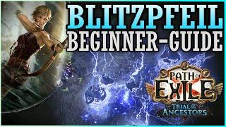 [3.23] Bogen-STARTER leveln für ANFÄNGER | Blitzpfeil - Scharfschützin (LA-Deadeye) | Path of Exile