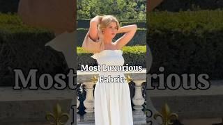 Most Luxurious Fabric In World️ #shprts #viral #shortsvideo #viralvideo #trending #fashion #style