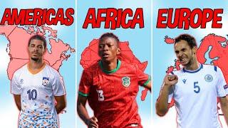 The WORST National Team of EACH Continent