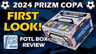 COPA PRIZM!! 2024 Panini Prizm Copa America FOTL Hobby Box Soccer Review
