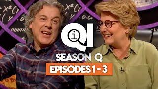 QI Full Episodes | Season Q | Episodes 1 - 3 With Sandi Toksvig & Alan Davies