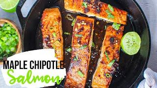 Maple Chipotle Salmon