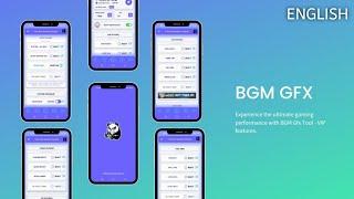 • HOW TO USE BGM GFX TOOL [ ENGLISH ] 2023» BGM GFX TOOL FOR NEW UPDATE • BEST GFX WITH VIP FEATURES