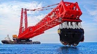 Life Inside The World’s Biggest Crane Ship Ever Built