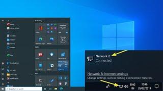 How to Change a Network Name in Windows 10 or 11