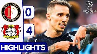 Feyenoord Vs Bayern Leverkusen Highlights