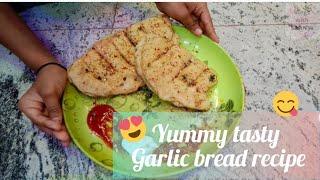 Garlic Bread recipe|Easy|Tasty flavour|in ಕನ್ನಡ|Vlogs with Saanvi