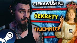 NAJWIĘKSZE TAJEMNICE STEAMA - Steam Iceberg | Kiszak Ogląda @Cyberkruki