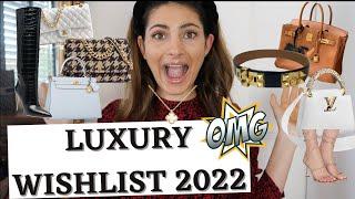 MY 2022 LUXURY WISHLIST | HERMÈS,  CHANEL, VAN CLEEF,  PARIS TEXAS, GIANVITO ROSSI AND MORE