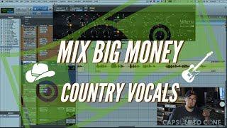 How To Mix Modern Radio Country Vocals | Capsule to Cone