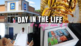 Day In the Life of a Single Mom Vlog New Appliance + Taco Tuesday + Errands + more