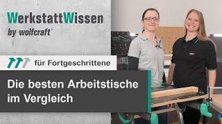 Die besten Arbeitstische, Spanntische und Maschinentische im Vergleich | WerkstattWissen | wolfcraft