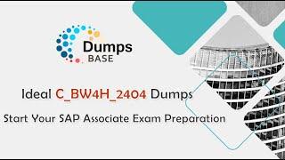 Ideal C_BW4H_2404 Dumps - Prepare for SAP Certified Associate - Data Engineer - Data Fabric Exam