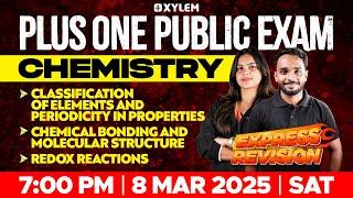 Plus One Public Exam Chemistry | Classification Of Elements And Periodicity In Properties