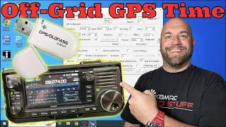 BktTimeSync Off-Grid GPS Time W/ Icom 705 Or GPS Dongle