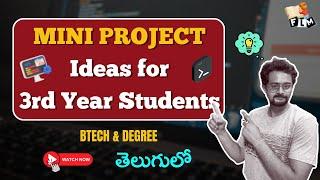 Mini Projects Ideas for 3rd Year BTech & Degree Students | Final Year Projects | @Frontlinesmedia