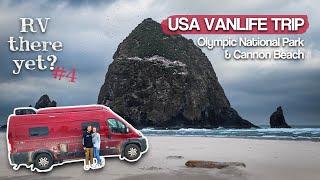 USA Vanlife Reise: Unterwegs im Olympic Nationalpark & Cannon Beach | RV there yet? VLOG 4