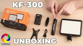 K&F Concept KF-300 LED light unboxing 