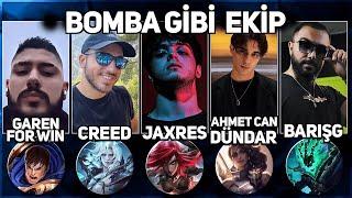 ŞAMPİYONLAR LİGİ GİBİ EKİP ​@BarsG @AhmetCanDündar @GarenForWin @KassadinsCreed