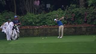 2019 Masters: Zach Johnson's Practice Swing Goof (Hole #13)