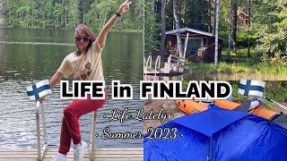 Life in Finland •  Summer 2023 • Daily Life • Camping and Picnic