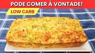 JANTAR QUE EMAGRECE, Fácil, Barato, SEM FARINHA, POUCAS CALORIAS e LOW CARB - Delicioso!