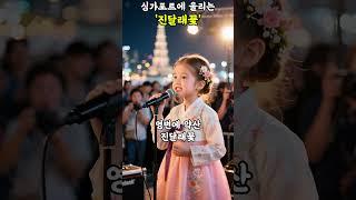 싱가폴에 울리는진달래꽃AI lipsync ️ #트롯 #김유하 #마야