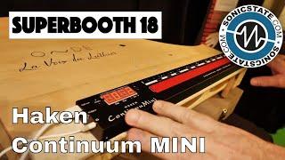 Superbooth 2018: Haken Continuum gets a Mini-Me