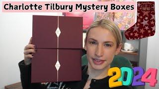 Charlotte Tilbury Mystery Boxes & Stocking Unboxing | December 2024