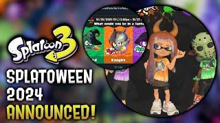 Splatoween 2024 Just ANNOUNCED! New Gear & Theme