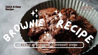 Delicious Fudge chocolate brownie without Oven | Viral Chocolate Brownie Recipe | Bakery Style