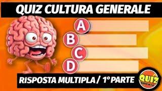 QUIZ DI CULTURA GENERALE  ️🪧 RISPOSTA  MULTIPLA)