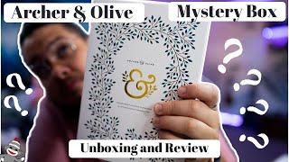 Archer and Olive Mystery Box | Unboxing and Mini Review | ThatJournalingGuy