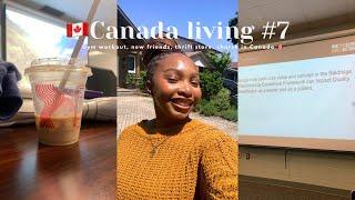 CANADA LIVING #7: First time everything– church & gym in Canada, Making new friends, School lately