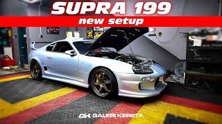 Toyota Supra MK4 199 Garage New Setup