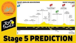 Tour de France 2024 Stage 5 - PREVIEW / FAVOURITES / PREDICTION