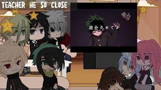 Dekus past classmates react to his future | sad deku/villain deku|mha| neko aria|